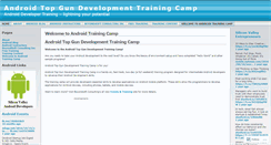 Desktop Screenshot of androiddevcamp.wordpress.com
