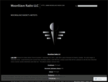 Tablet Screenshot of moonslaveradiosl.wordpress.com