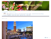 Tablet Screenshot of alanschantzimages.wordpress.com