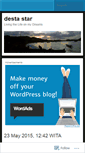 Mobile Screenshot of destastar.wordpress.com