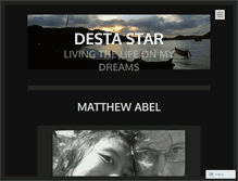 Tablet Screenshot of destastar.wordpress.com