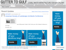 Tablet Screenshot of guttertogulf.wordpress.com