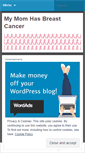 Mobile Screenshot of mumhasbreastcancer.wordpress.com