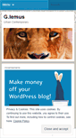 Mobile Screenshot of glemus.wordpress.com