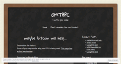 Desktop Screenshot of omtbpc.wordpress.com