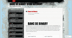 Desktop Screenshot of beta.bancdebinarydemoaccount.wordpress.com