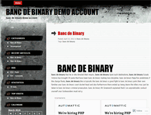 Tablet Screenshot of beta.bancdebinarydemoaccount.wordpress.com