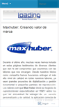 Mobile Screenshot of maxhuber.wordpress.com