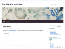 Tablet Screenshot of kryptonallah.wordpress.com