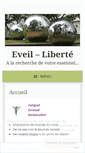 Mobile Screenshot of eveilliberte.wordpress.com