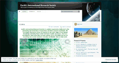 Desktop Screenshot of internationalresearchsociety.wordpress.com