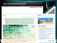 Tablet Screenshot of internationalresearchsociety.wordpress.com