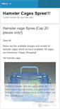 Mobile Screenshot of hamstercages.wordpress.com