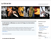 Tablet Screenshot of cledesol.wordpress.com