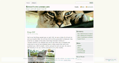 Desktop Screenshot of incatdreams.wordpress.com