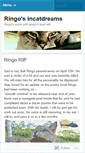 Mobile Screenshot of incatdreams.wordpress.com