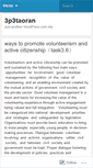Mobile Screenshot of 3p3taoran.wordpress.com