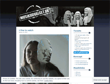 Tablet Screenshot of musikudvalget.wordpress.com