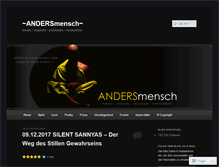 Tablet Screenshot of andersmensch.wordpress.com