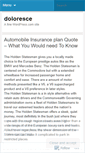 Mobile Screenshot of doloresce.wordpress.com