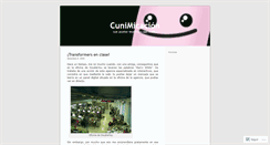 Desktop Screenshot of cunimicacion.wordpress.com