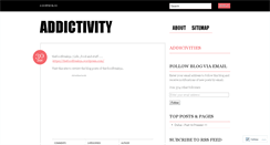 Desktop Screenshot of addictivity.wordpress.com