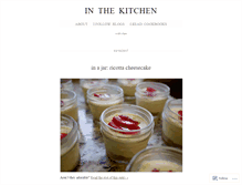 Tablet Screenshot of cheninthekitchen.wordpress.com