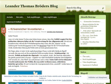 Tablet Screenshot of leanderbroeder.wordpress.com
