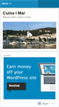 Mobile Screenshot of cuinaimar.wordpress.com