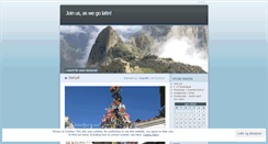 Desktop Screenshot of golatin.wordpress.com
