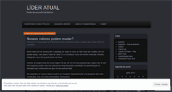 Desktop Screenshot of lideratual.wordpress.com
