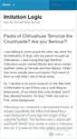 Mobile Screenshot of imitationlogic.wordpress.com