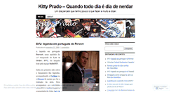 Desktop Screenshot of kittyprado.wordpress.com