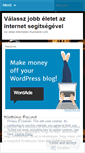 Mobile Screenshot of netkeresett.wordpress.com