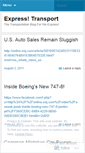 Mobile Screenshot of expresstransport.wordpress.com