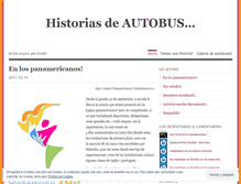 Tablet Screenshot of historiasdeautobus.wordpress.com