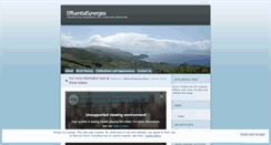 Desktop Screenshot of effluentialsynergies.wordpress.com