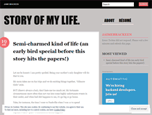 Tablet Screenshot of jbrackeen.wordpress.com