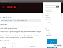 Tablet Screenshot of makrolar.wordpress.com