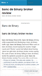 Mobile Screenshot of endocrine.bancdebinarybrokerreview.wordpress.com