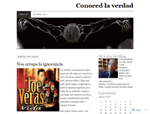 Tablet Screenshot of conocedlaverdad.wordpress.com