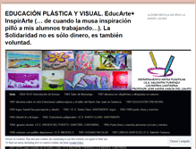 Tablet Screenshot of educaplastica2.wordpress.com