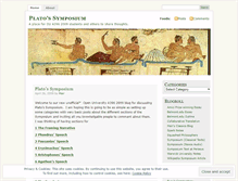 Tablet Screenshot of platosymposium.wordpress.com