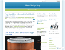 Tablet Screenshot of ilovemyspa.wordpress.com