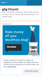 Mobile Screenshot of g2gchurch.wordpress.com