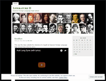 Tablet Screenshot of literature2.wordpress.com