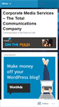 Mobile Screenshot of corpmediapl.wordpress.com