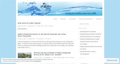 Desktop Screenshot of ph7pluswater.wordpress.com