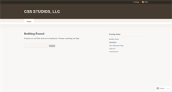 Desktop Screenshot of cssstudios.wordpress.com