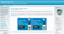 Desktop Screenshot of countingku.wordpress.com
